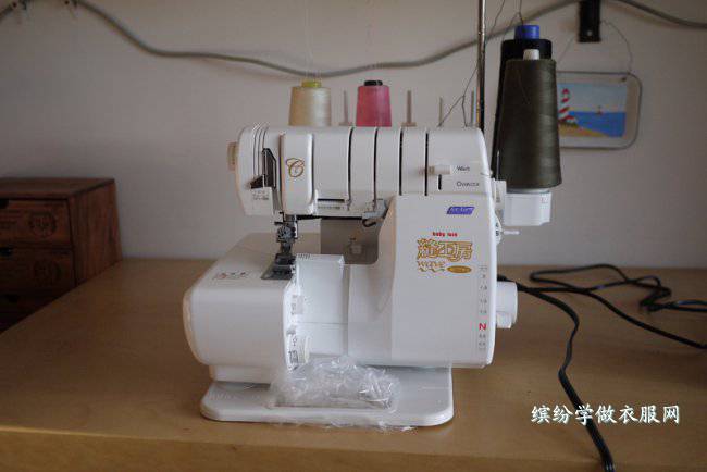 海淘的BABY LOCK“缝工房” 包绷缝一体机