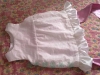 为宝宝做的第三条裙子:白色灯笼公主裙