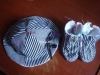 宝宝太阳帽和配套鞋子