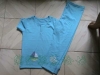 4~5岁男孩睡衣，初试缝纫机：）