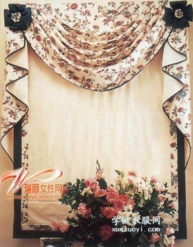 多款漂亮的窗帘帘头褶皱设计样式欣赏
