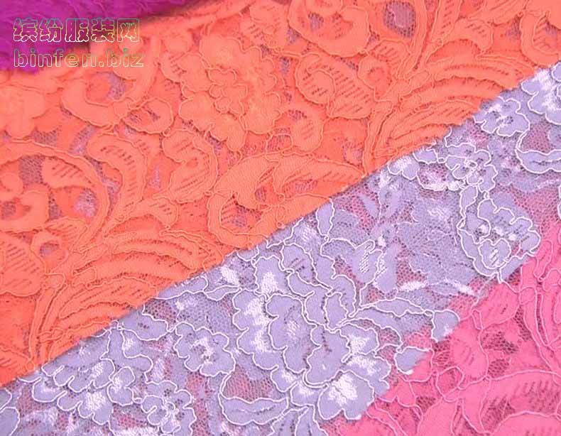 造物小百科：工厂批量生产蕾丝布料