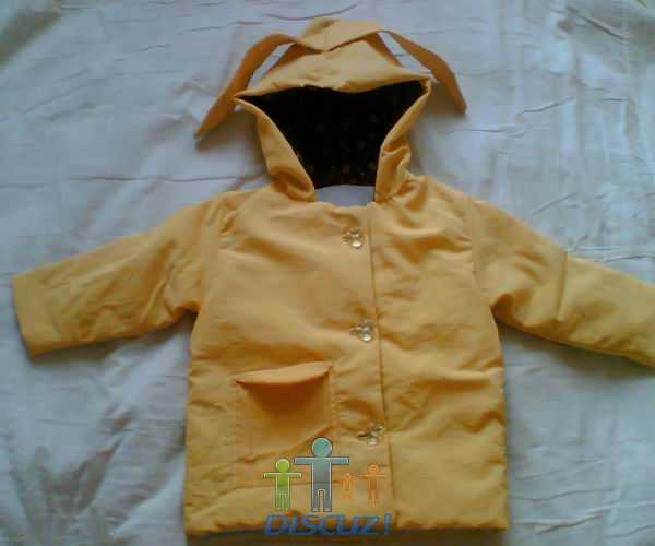 拆太空棉被子和旧衣服给宝宝做的棉衣外套，全手工缝的