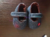 给2个月的小宝宝做的小鞋子。