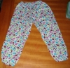 第一次为我家双胞胎女儿做的棉绸睡裤