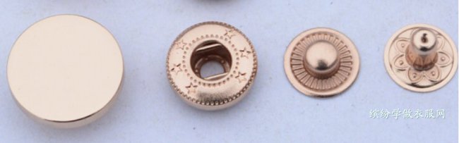 金属四合扣之831/655/633/201/203型弹簧子母按扣的种类用途