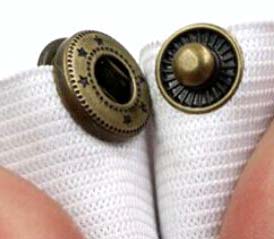 201/203金属弹簧四合扣的安装和配套的四合扣工具