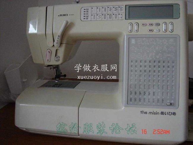 二手日本原装家用缝纫机JUKI AT 1800-50 总断面线